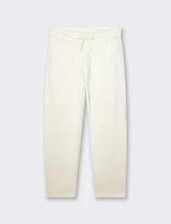 Piazza Italia Pantaloni in felpa con vita jogger elasticizzata regolabile - latte Bianco Shop