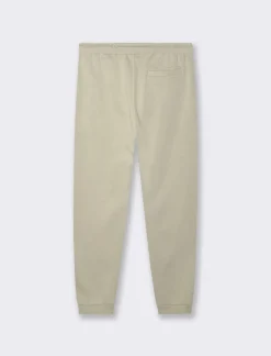 Piazza Italia Pantaloni in felpa in misto cotone garzato melange regular fit - stone Grigio Best