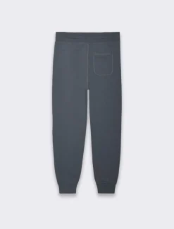 Piazza Italia Pantaloni in felpa in misto cotone garzato relaxed fit - Avion Blu Best