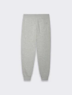 Piazza Italia Pantaloni in felpa in misto cotone garzato relaxed fit - mel. Grigio Best
