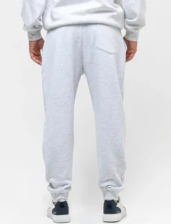 Piazza Italia Pantaloni jogger basic in felpa garzata - mel. Grigio Cheap