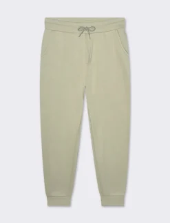 Piazza Italia Pantaloni jogger basic in felpa garzata - salvia Verde Clearance