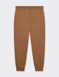 Piazza Italia Pantaloni jogger basic in felpa garzata - tabacco Marrone Store