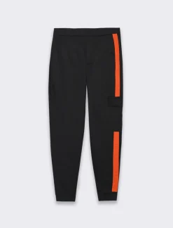 Piazza Italia Pantaloni jogger in felpa con vita elasticizzata - Nero Store