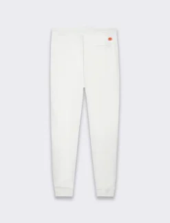 Piazza Italia Pantaloni jogger in felpa con vita elasticizzata - Bianco Online