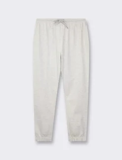 Piazza Italia Pantaloni jogger in felpa con vita elasticizzata regolabile con laccio e tasca applicata posteriore - mel. Grigio Clearance
