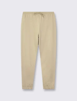 Piazza Italia Pantaloni jogger in felpa con vita elasticizzata regolabile con laccio e tasca applicata posteriore - stone Grigio Sale