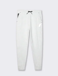 Piazza Italia Pantaloni jogger in interlock e orli a coste - chiaro mel. Grigio Shop