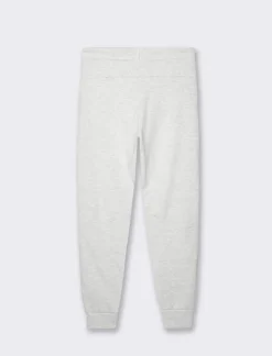 Piazza Italia Pantaloni jogger in interlock e orli a coste - chiaro mel. Grigio Shop