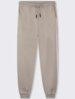 Piazza Italia Pantaloni jogger in jersey di cotone conlaccetto in vita - perla Bianco Clearance