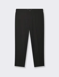 Piazza Italia Pantaloni loose formal fit con doppia pinces - Nero Sale