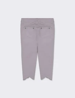 Piazza Italia Pantaloni skinny in cotone elasticizzato - Viola Online
