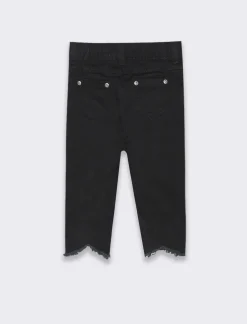 Piazza Italia Pantaloni skinny in cotone elasticizzato - Nero Hot