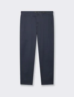 Piazza Italia Pantaloni slim fit modello chino - Blu Discount