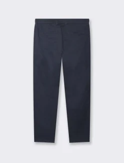 Piazza Italia Pantaloni slim fit modello chino - Blu Discount