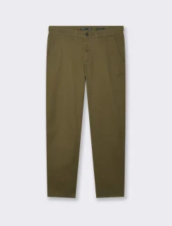 Piazza Italia Pantaloni slim fit modello chino - militare Verde New