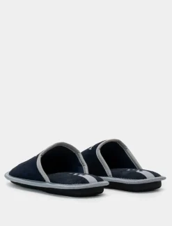 Piazza Italia Pantofola in tessuto con stampa Creeper - Blu Store