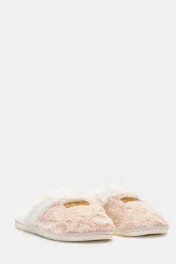 Piazza Italia Pantofola in tessuto furry, in due varianti colore - Beige Best Sale