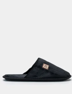 Piazza Italia Pantofola in tessuto, in due varianti colore. - Blu Flash Sale