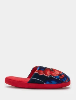 Piazza Italia Pantofola in tessuto con stampa Spiderman. - Rosso Cheap