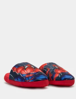Piazza Italia Pantofola in tessuto con stampa Spiderman. - Rosso Cheap
