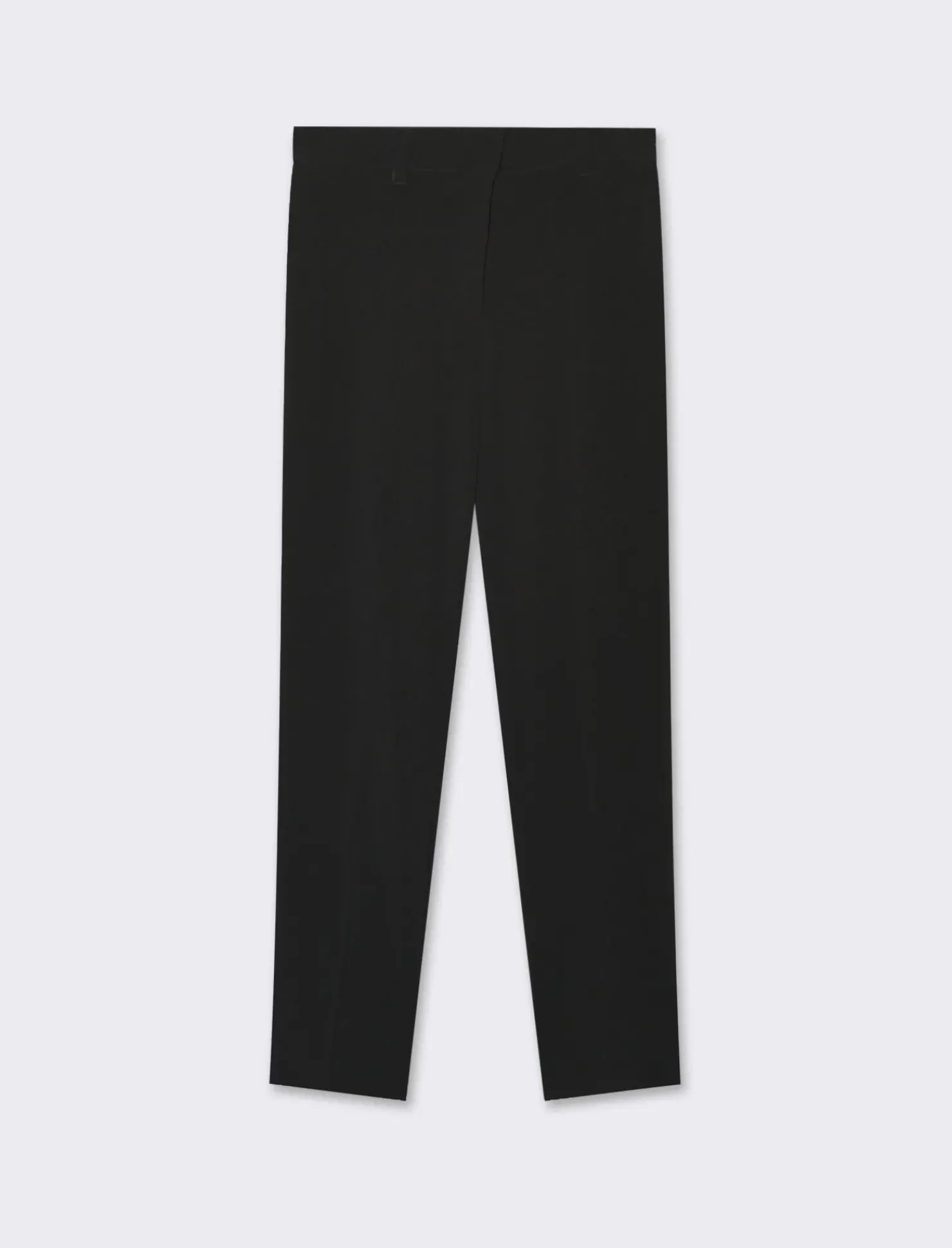 Piazza Italia Patalone taglio formale vestibilità straight con elastico jaquard - Nero Best Sale