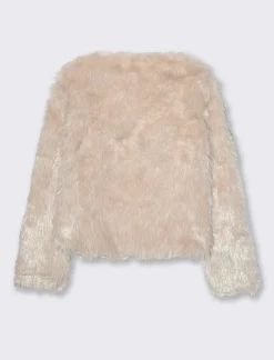 Piazza Italia Pelliccia sintetica con chiusura a zip - Rosa Hot