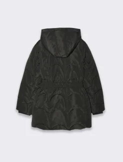 Piazza Italia Piumino cuciture asimmetriche da bambina - Nero Flash Sale