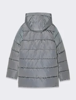 Piazza Italia Piumino imbottito apertura con zip frontale e taschino - cenere Grigio Shop