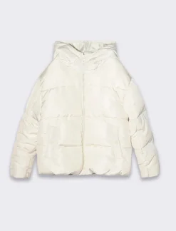 Piazza Italia Piumino imbottito con cappuccio - sporco Bianco Best Sale