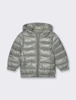 Piazza Italia Piumino imbottito leggero con cappuccio apertura con zip frontale. - militare Verde Cheap