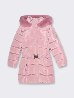 Piazza Italia Piumino lungo da bambina - malva Viola New