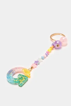 Piazza Italia Portachiavi da bambina con lettera - Var 4 Online