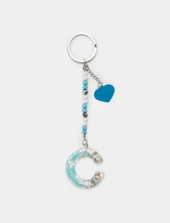 Piazza Italia Portachiavi lettera glitter da donna - var 2 Store