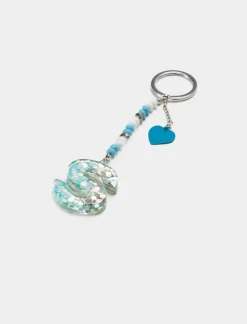 Piazza Italia Portachiavi lettera glitter da donna - Var 6 Outlet