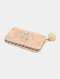 Piazza Italia Portafogli da donna con lettera in strass - var 2 Sale