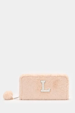 Piazza Italia Portafogli da donna con lettera in strass - Var 5 Best Sale