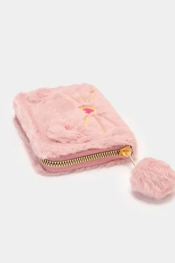Piazza Italia Portamonete da bambina con gattina - Rosa Discount