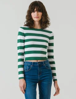 Piazza Italia Pullover cropped slim fit - -bianco Verde New