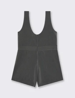 Piazza Italia Salopette foderata con bottoni - Grigio Hot