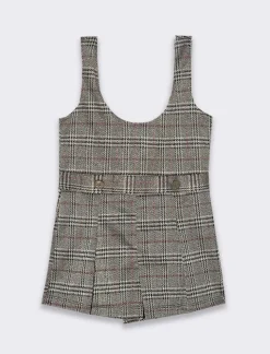 Piazza Italia Salopette foderata tessuto brillante - Fantasia Clearance