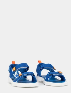 Piazza Italia Sandalo con doppio strappo da bambino - Blu Sale