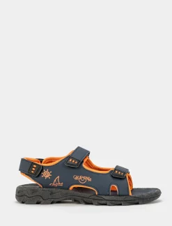 Piazza Italia Sandalo con doppio strappo da bambino - Blu Sale