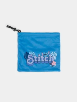 Piazza Italia Scalda collo sciarpa da bambina con stampa Stitch - Viola Hot