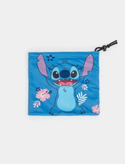 Piazza Italia Scalda collo sciarpa da bambina con stampa Stitch - Viola Hot