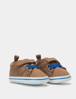 Piazza Italia Scarpa con strappo e suola antiscivolo - Cuoio Marrone Clearance