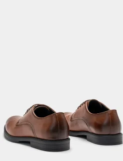 Piazza Italia Scarpa stringata in poliuretano - Marrone Cheap