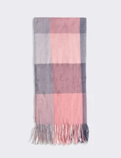 Piazza Italia Sciarpa da donna modello quadrato - Rosa Flash Sale