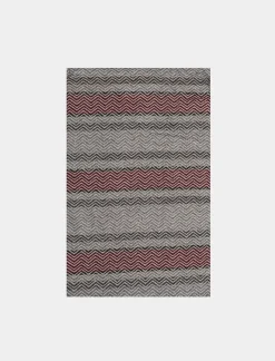 Piazza Italia Sciarpa da uomo a quadri e spigato - Grigio Outlet