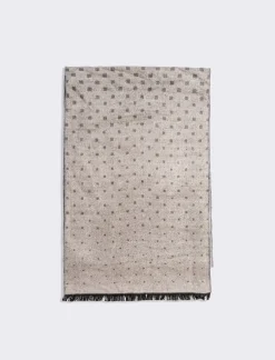 Piazza Italia Sciarpa da uomo a quadri assortiti - Grigio Fashion